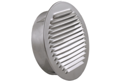 Lüftungsgitter rund 160mm Aluminium - EL-A-R160 ALU