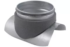 Thermoduct Sattelstück 90 Grad mit Abzweigung durchmesser 200 mm