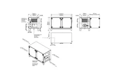 Maxivent WTW-Lüftungsgeräte mit Gegenstromwärmetauscher, 700 m³/h, mit DX-Wärmetauscher, horizontal links – PHE 700 H ODJL