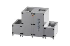Maxivent WTW-Lüftungsgeräte mit Gegenstromwärmetauscher, 5000 m³/h, mit Warmwasserregister, vertikal links  – PHE 5000 V WOJL T