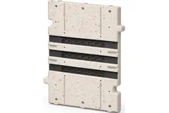 Ergovent-Zwischenstück für modulare, einsteckbare Rastergitter 200 mm – 3 Schlitze