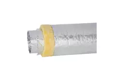 Sonodec Lüftungsschlauch 125 mm akustisch thermisch isoliert (10 Meter)