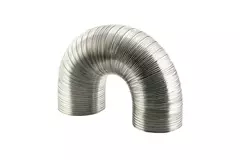 Lüftungsschlauch 80 mm Aluminium semi-flexibel (1,5 Meter)
