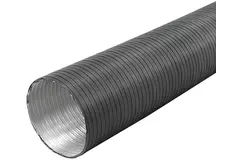 Lüftungsschlauch 125 mm Aluminium semi-flexibel (3 Meter) - Anthrazit