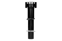 Ubbink Multivent Dachdurchführung Ø 131 mm schwarz 270 m³/h - Länge 900 mm