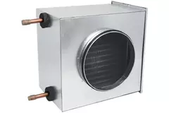 Warmwasserheizregister für Rundkanale- Ø150 - 7,67 kW